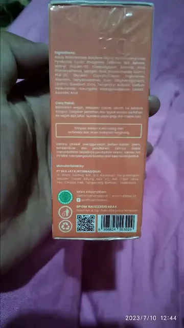 hanasui power minipore serum ingredients