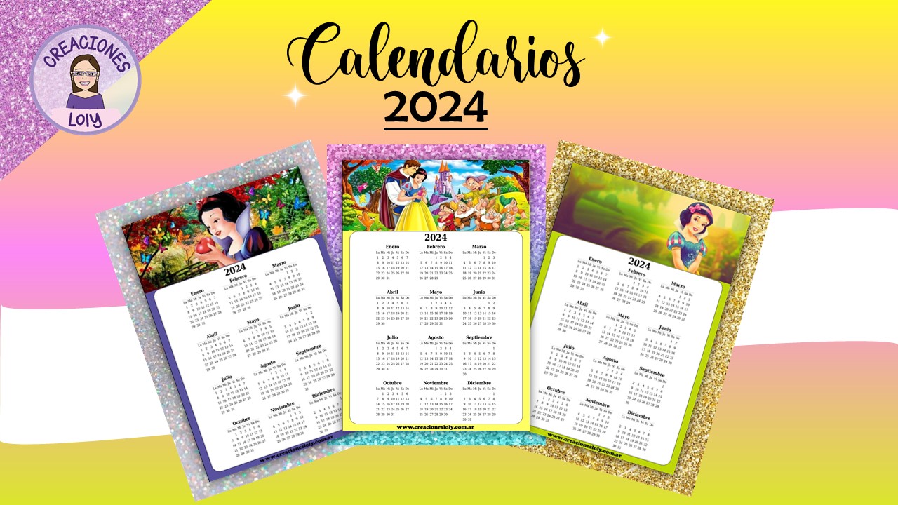 Creaciones Loly: Calendario 2024 Nezuco