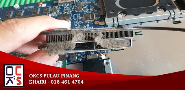 SOLVED : KEDAI REPAIR LAPTOP BATU MAUNG | HP 14-AM102TX OVERHEATING