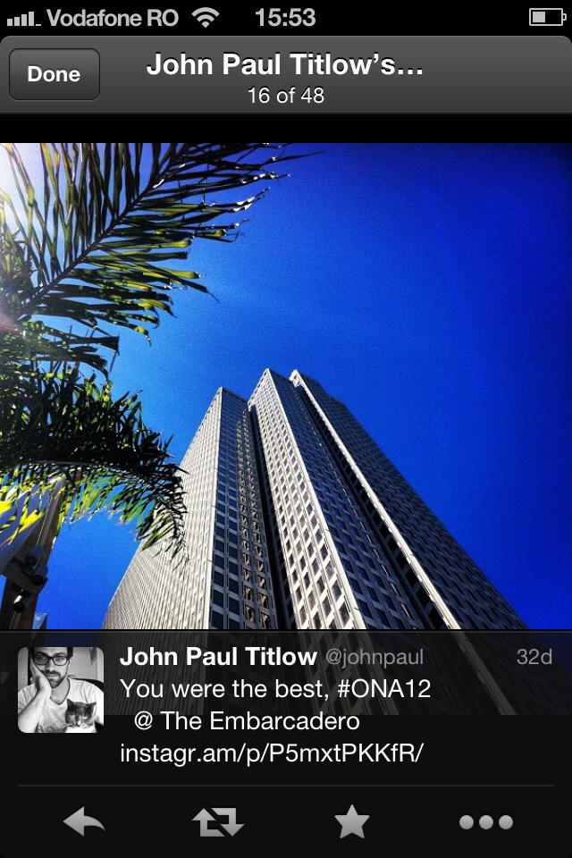 Image display in Twitter for iOS