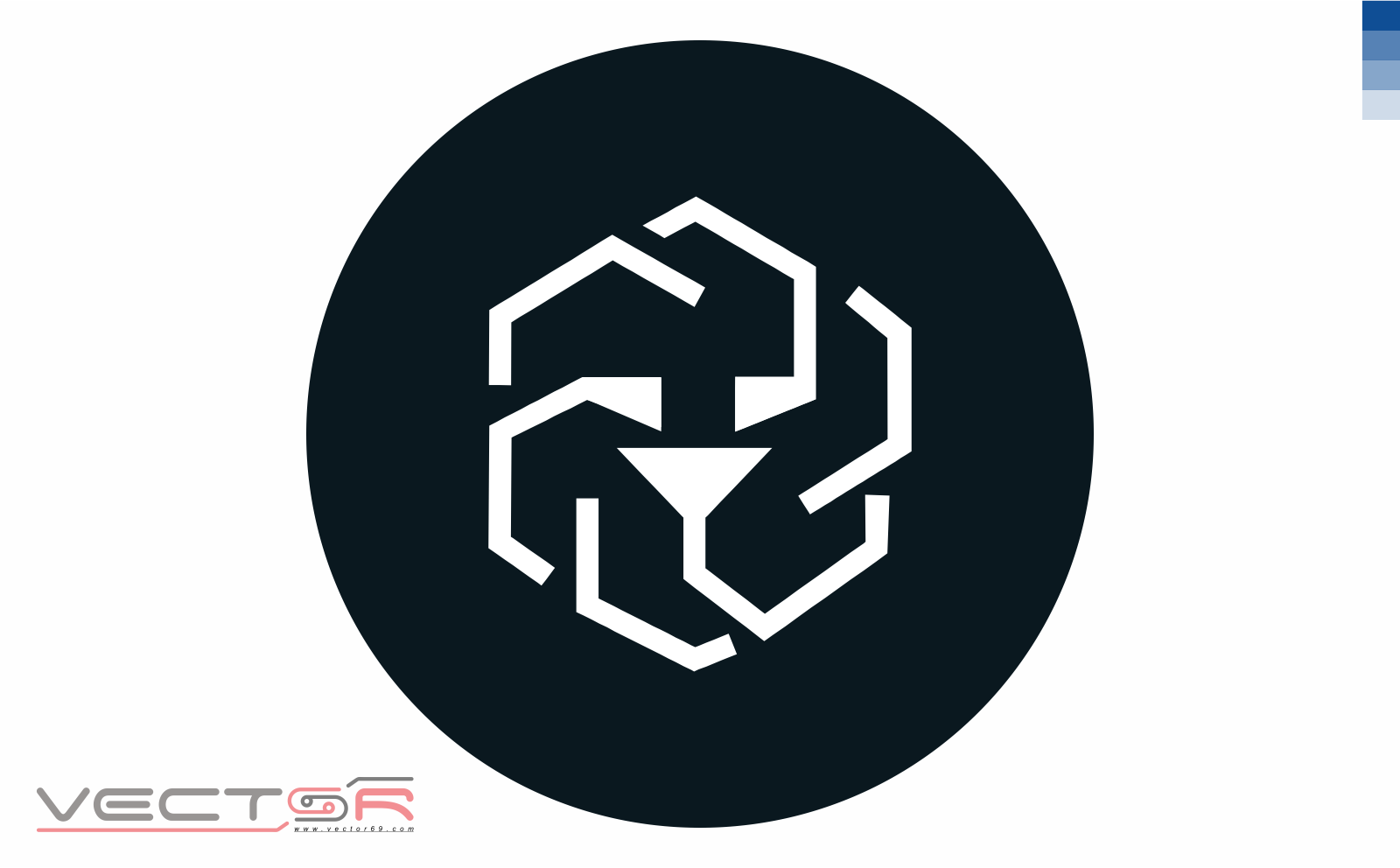 UNUS SED LEO Token (LEO) Black White Logo - Download Vector File Encapsulated PostScript (.EPS)