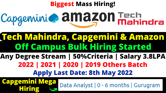 Tech Mahindra Off Campus Drive 2022 As Associate Software Engineer Role