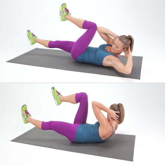 6 Simple Exercises That Will Help You Reduce Belly Fat - Twist Crunches