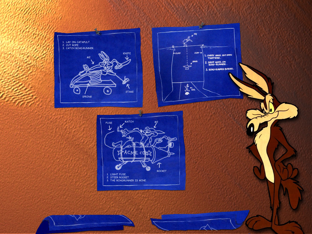 wile e coyote super genius