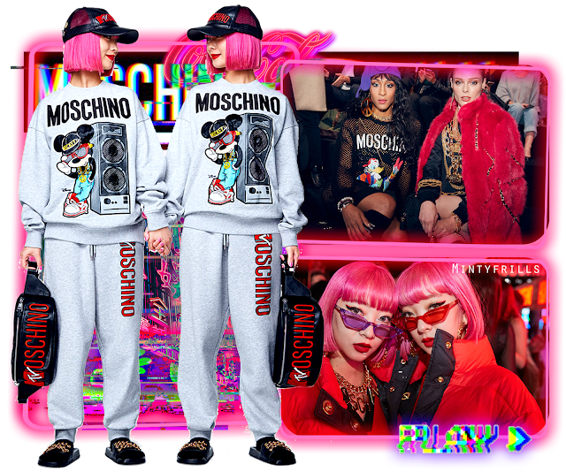 moschino tv hm H&M collab fashion collection release Mintyfrills