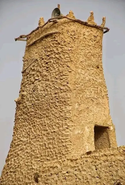 Old mosque of Shali Fortress in the Siwa Oasis