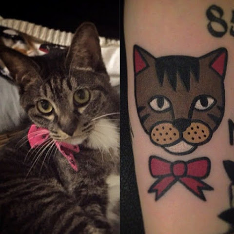 15 Cute And Cuddly Pet Tattoos By Jiran