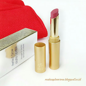 Review Lipstick Inez Perfect Glow Matte Redwood