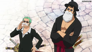 ワンピースアニメ ドレスローザ編 655話 ゾロ 錦えもん | ONE PIECE Episode 655