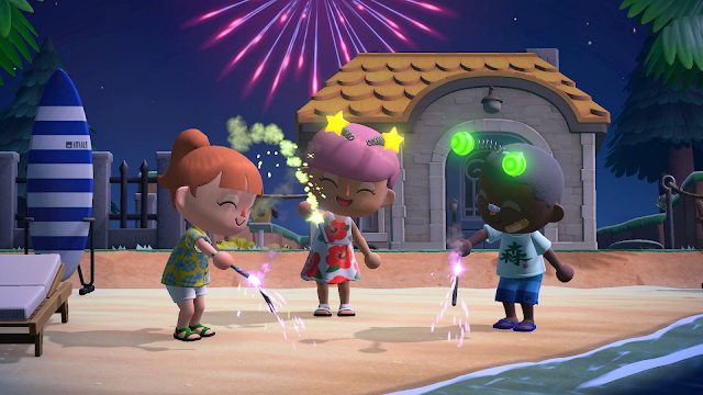 Fireworks Animal Crossing