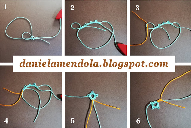 How to start without knot and without continuous thread - Come iniziare senza nodi e senza filo continuo