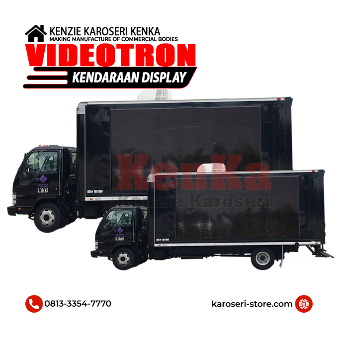 Harga Pemasangan Videotron LED Pada Mobil dan Truck