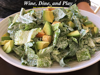 A romaine Caesar salad with avocado at the FarmTable Kitchen in St Petersburg, Florida