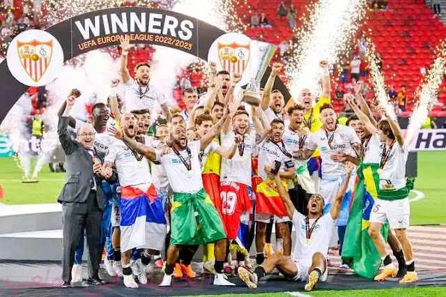 إشبيلية بطلاً للدوري الأوروبي موسم 2022/2023