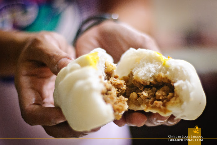 Asado Siopao at Luisa's Cafe in Baguio City