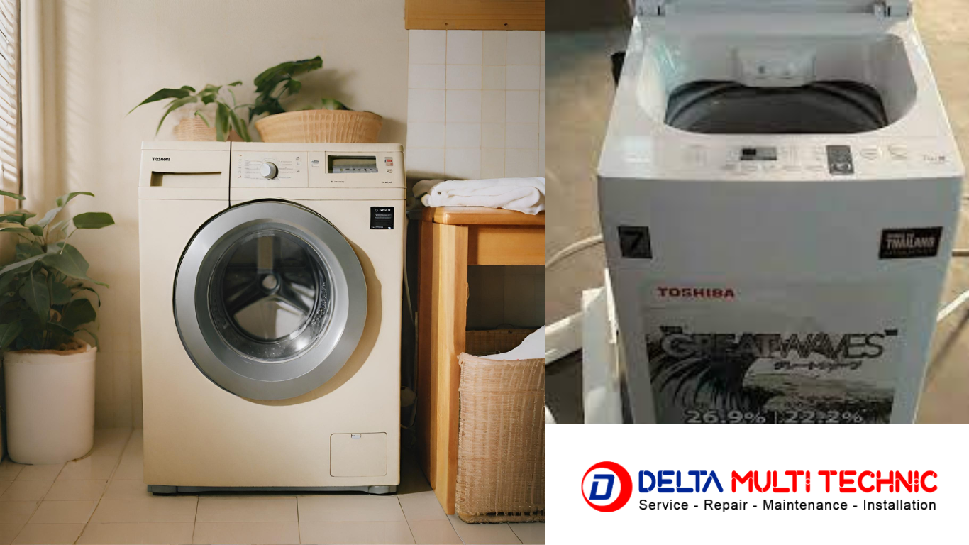 kode error mesin cuci toshiba