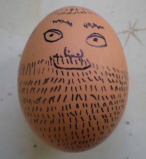 The Bearded Lady - Decorated Egg