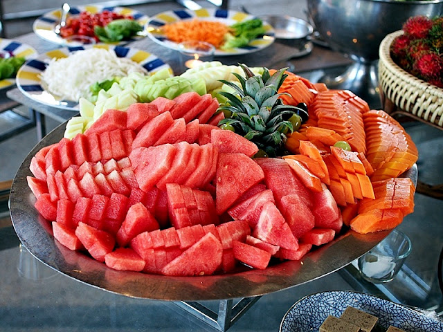 Aroi Dee BBQ Buffet Desserts - Malaysian Fruits