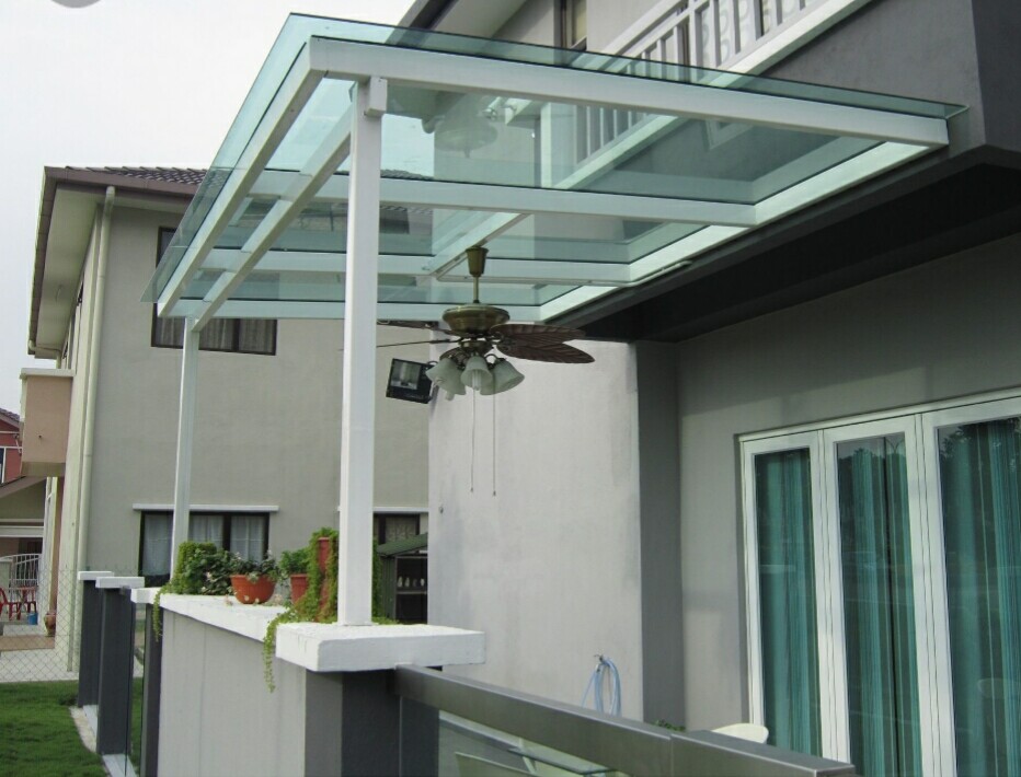  Harga  Terbaru Canopy atap Solar plat Bengkel Las 
