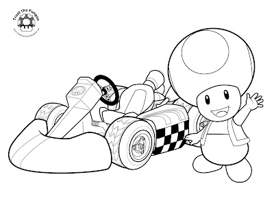 Nintendo Coloring Pages