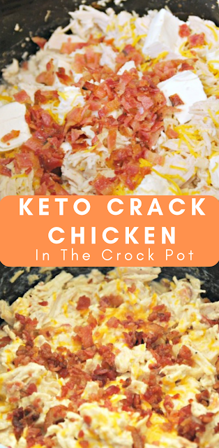 Keto Crack Chicken in the Crock Pot