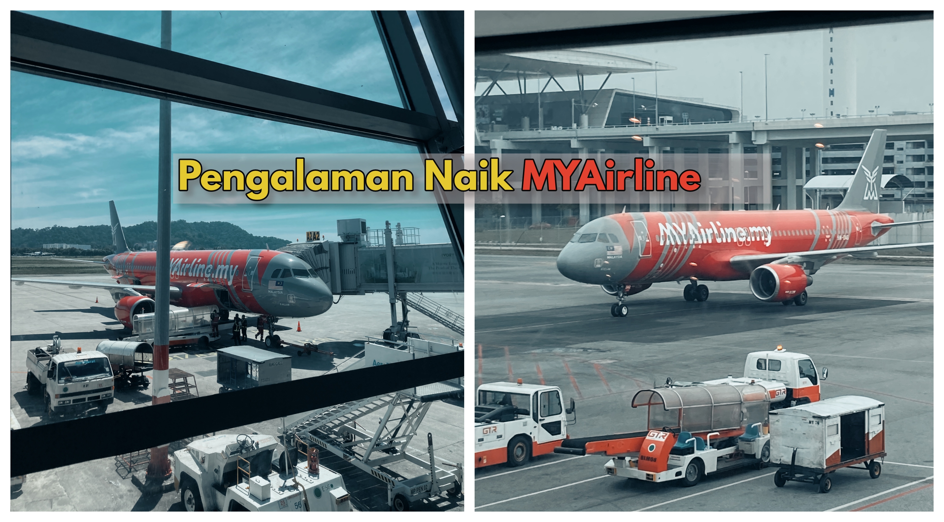 Pengalaman Naik MYAirline | Okay ke Tak Airline Baru Ni?
