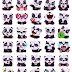 Panda Cute Stickers