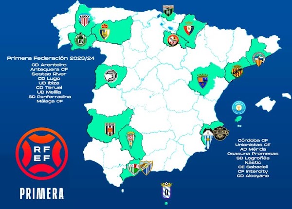 Málaga, 18 equipos confirmados para Primera RFEF 2023/2024