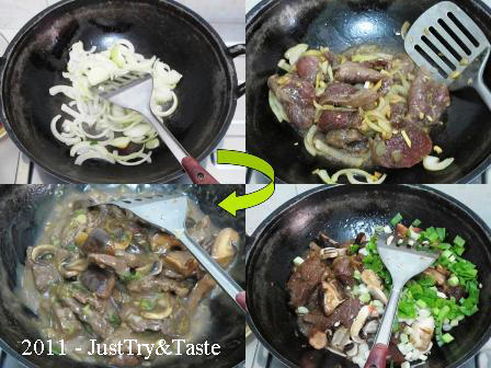 Resep Daging Sapi & Jamur Shiitake Masak Teriyaki  Just 