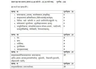 Rashtrya Sanskrit Sansthan PHD Entrance Syllabus || PHD Sanskrit Entrance Syllabus