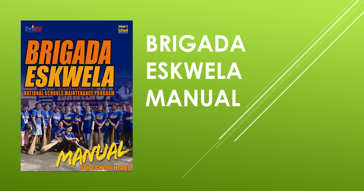 Brigada Eskwela Manual - Download Oliv