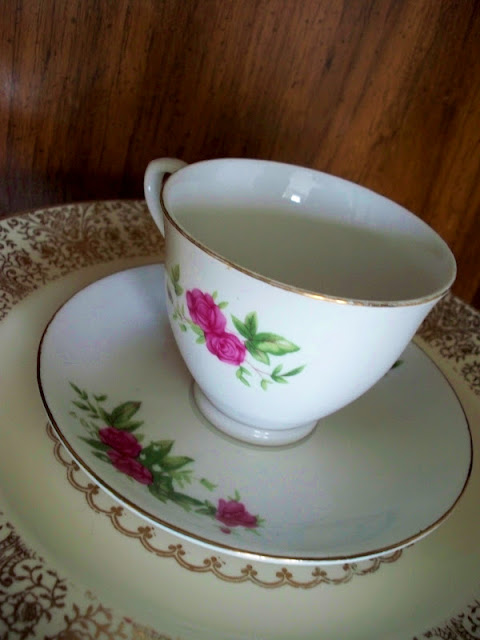 Tea cup in the hutch