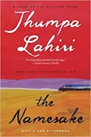The Namesake by Jhumpa Lahiri (Book cover)