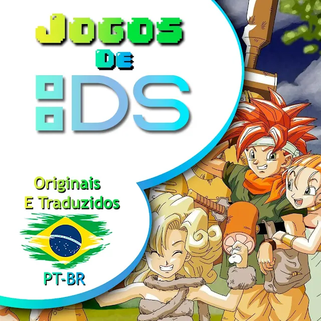 Capa da pagina de roms de Nintendo DS indicando que a pagina contém vários jogos de NDS!