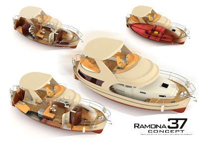 projektowanie i budowa jachtów i łodzi: Jacht Ramona 37 by Sławomir Kot