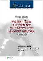 Massime e Note delle pronunce delle Sezioni Unite in materia tributaria