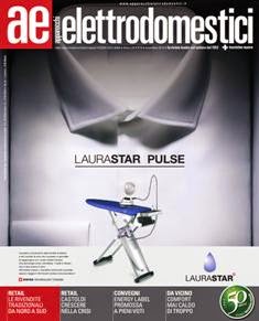 AE Apparecchi Elettrodomestici 2014-09 - Novembre 2014 | ISSN 0003-6668 | TRUE PDF | Mensile | Professionisti | Elettrodomestici
AE Apparecchi Elettrodomestici nella casa moderna è la più autorevole e accreditata rivista specializzata italiana dedicata al mondo degli elettrodomestici. È stata fondata nel 1953.
Questo mensile, conosciuto inizialmente come specialista dei prodotti definiti bianchi (lavaggio, freddo, cottura) e piccoli ha saputo adeguare nel tempo i propri contenuti alle novità proposte dall’industria al mercato, presidiando in modo completo tutte le categorie merceologiche del panorama degli apparecchi elettrodomestici: bianco, piccolo, incasso, riscaldamento, climatizzazione, bruno, telefonia, sistemi domotici, entertainment.
La testata collabora attivamente con gli istituti d’indagini economiche, le università, gli enti di certificazione e le più importanti associazioni di categoria. Fornisce pertanto informazioni tecniche, economiche e commerciali di particolare attualità e interesse per il settore ed è presente alle manifestazioni fieristiche del settore in occasione delle quali vengono effettuati ampi reportage.