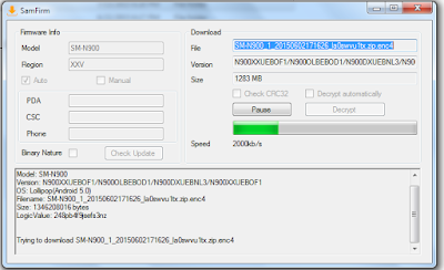 samfirm-samsung-firmware-downloader-tool