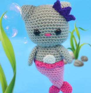 PATRON GRATIS GATA SIRENA AMIGURUMI 52888