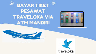 cara bayar tiket pesawat via atm mandiri