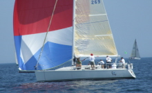 J/109 one-design sailing cruising boat- sailing Verve Cup