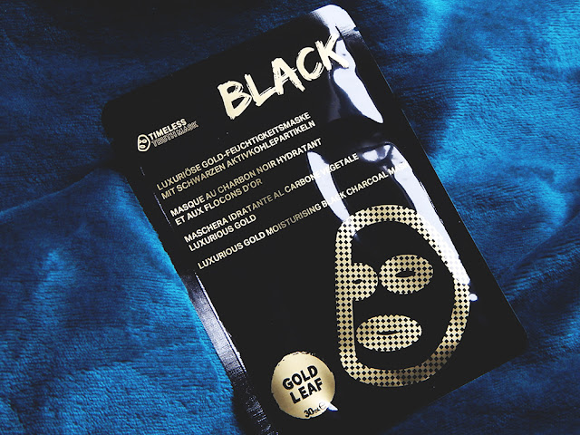 *Timeless Truth Luxurious Gold Moisturising Black Charcoal Mask Review