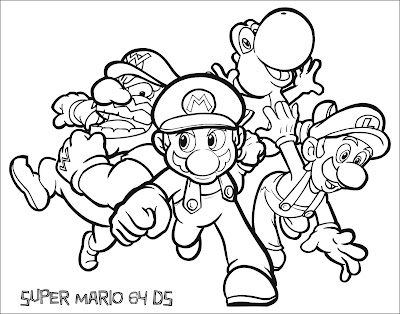 Super Mario Coloring on Jimbo S Coloring Pages  Super Mario Coloring Pages