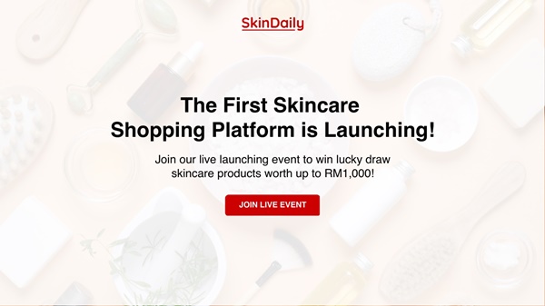SKINDAILY - THE FIRST SKINCARE SHOPPING PLATFORM SKINDAILY
