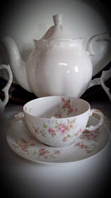 White Teapot & A Rose Teacup... Living From Glory To Glory Blog...