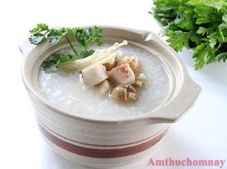 cháo trị cảm thay kháng sinh