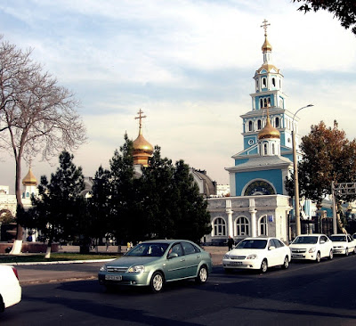 Солнце Храм церковь осень Ташкент Temple Church autumn Tashkent orthodoxy Sun