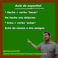 Diferença entre hecho e echo em espanhol