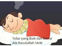 Cara tidur yang baik menurut Rasulullah