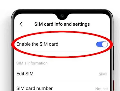 Sim Ko Enable Disable Kaise kre